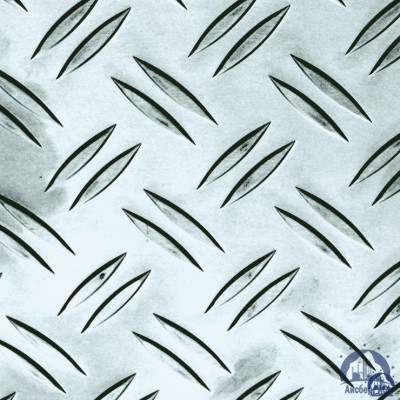 Рифлёный алюминиевый лист "Дуэт" 4х1200х3000 мм АМГ2Н2Р купить  в Нижневартовске