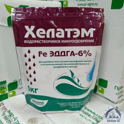 Удобрение ХЕЛАТЭМ Fe 6 Fe EDDHA (ЭДДГА) 6 % купить  в Нижневартовске